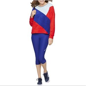 Xersion | Asym Blocked Pullover Sweatshirt | XXL